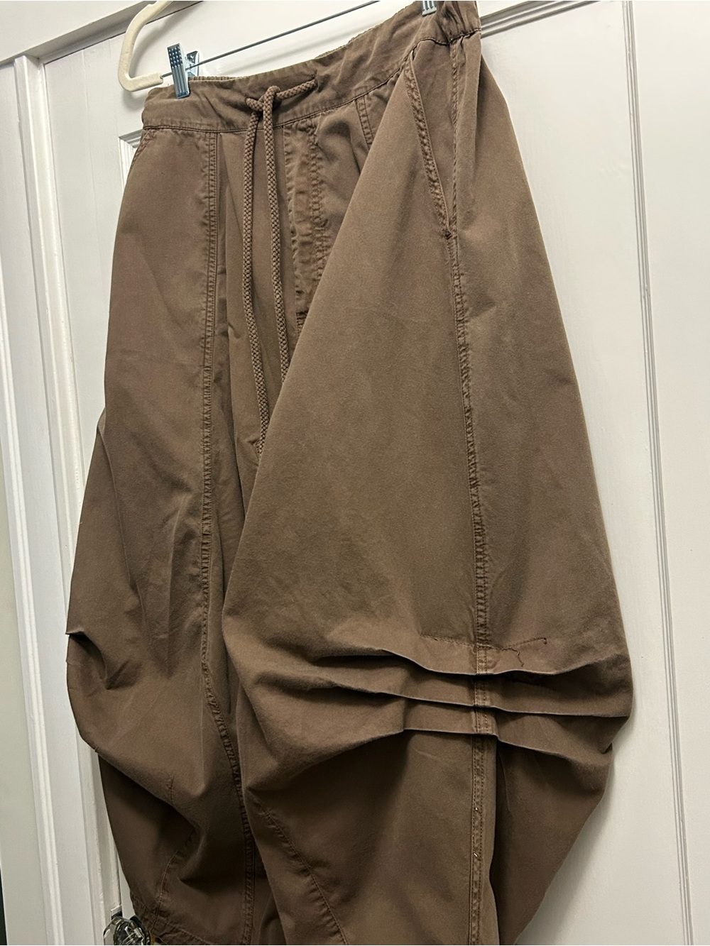 Free People ,So Comfortable and Soft, Cotton Bubble Skirt in a Faded Brown. - Picture 5 of 5